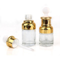 Customized clear 20ml 30ml 50ml essential oil e liquid glass dropper bottle
